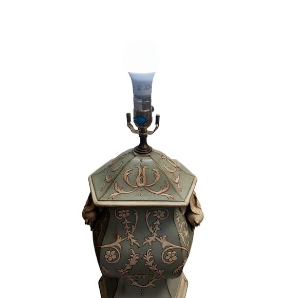 Chelsea House Decorative Lamp (2 total) Distressed Look - Picture 14 of 16